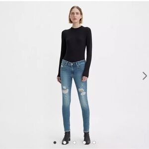 Levis 711 Skinny Jeans - Size 29